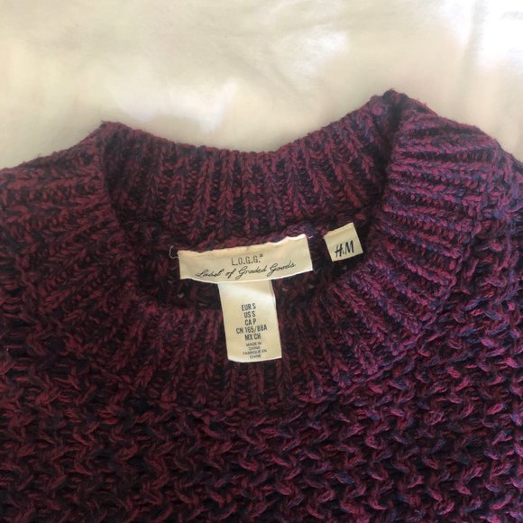 H&M maroon sweater - Picture 5 of 12